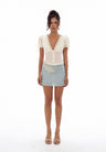 Sea Foam and Lila Skirt