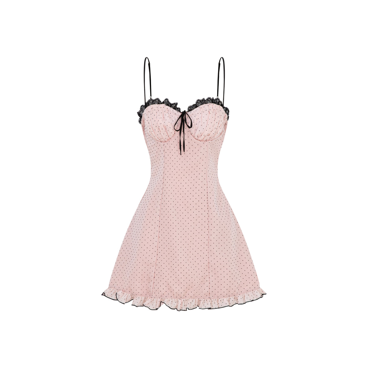 Petal Dot Mini Dress