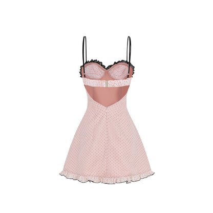 Petal Dot Mini Dress
